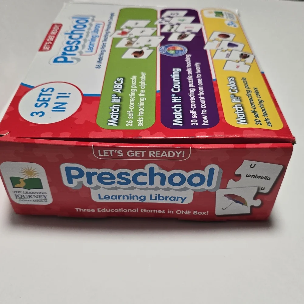 Preschool Learning Library Puzzle Set - Multicolor - Picture 7 of 9